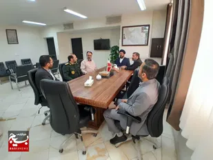 دیدار فرمانده سپاه میامی با ریاست دادسرای نظامی ناحیه شاهرود