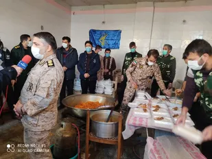 توزیع 1400 پرس غذای گرم در بین نیازمندان تازه شهر