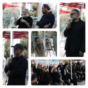هنرمندان بسیجی یاد شهدای مقاومت را گرامی داشتنند