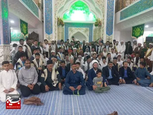 بزرگان عشایر خوزستان با آرمانهای مقام معظم رهبری و شهید حاج قاسم سلیمانی تجدید میثاق کردند