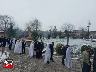 جشن ازدواج آسان 120زوج جوان در صبا شهر شهریار برگزار شد