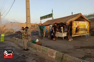 مراسم عزاداری سه ساله حسینی در روستاهای سرخه برگزار شد