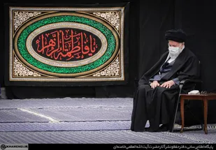 مراسم عزاداری حضرت فاطمه زهرا(س) با حضور رهبر انقلاب برگزار شد