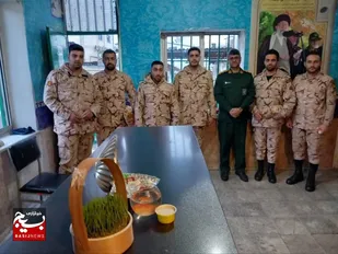 عید دیدنی با سربازان