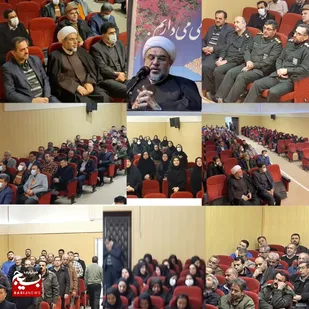 نشست جهاد تبیین بسیجیان جامعه پزشکی وسلامت سپاه شهرستان آمل
