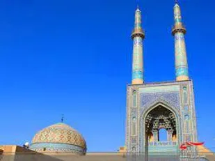 مسجد جامع یزد؛ ایوانی چشم&zwnj;نواز در دل کویر