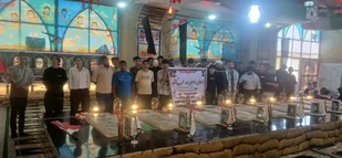 بازگشت کاروان ۴۵ نفره راهیان نور دزپارت از مناطق عملیاتی و تاریخی غرب کشور