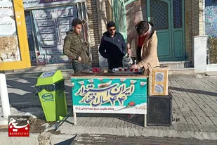 برگزاری ایستگاه صلواتی به همت پایگاه&zwnj;های حوزه علی بن ابیطالب (ع) ملایر