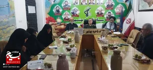 جلسه هیئت اندیشه ورز بسیج با محوریت عفاف و حجاب در بهشهر برگزار شد+ تصاویر