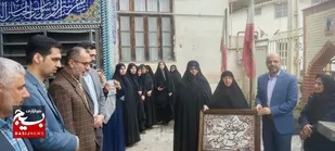 تجلیل از مادران غیور شهیدان محمدنژاد و حمزه پور