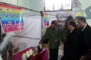 افتتاح نمایشگاه اقتصاد مقاومتی در ملایر