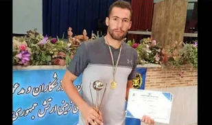 قهرمانی ورزشکار مراغه ای در مسابقات پنج گانه ارتش