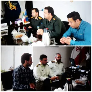 نشست تعاملی و هم اندیشی سپاه و فراجا در ناحیه پیشوا