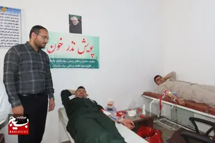 پویش &laquo;نذر خون&raquo; اهدای زندگی توسط پاسداران باغملک به بیماران نیازمند