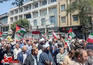 فریاد نفرین بر صهیونیسم در پایتخت حسینیت