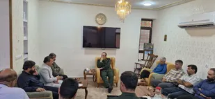 تأکید بر حمایت از تولید و تأمین امنیت واحدهای صنعتی در دیدار فرمانده بسیج دزفول با فعالان اقتصادی