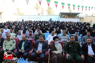 آئین زنگ ایثار و مقاومت در دیّر برگزار شد