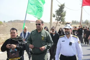 جاماندگان اربعین حسینی در شهرستان ملارد  نیز حماسه خلق کردند