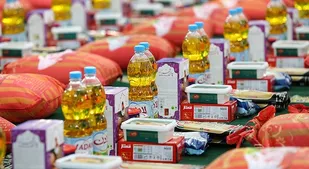 توزیع ۳۰۰۰ بسته معیشتی بین خانواده های کم برخوردار شهرستان ملارد