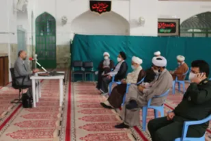 نشست بصیرتی طلاب و روحانیون شهرستان تفت برگزار شد