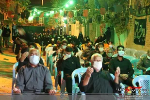 خیابان ثارالله کرمان عزاخانه حضرت ثارالله شد