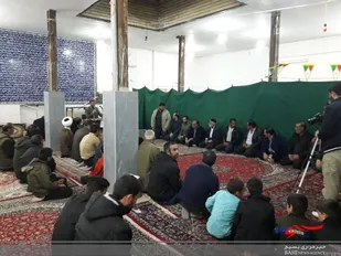 برپایی میز خدمت به همت پایگاه مقاومت بسیج شهید دستغیب(ره) حوزه ۱۷ مقداد (ره) ناحیه امام صادق (ع)