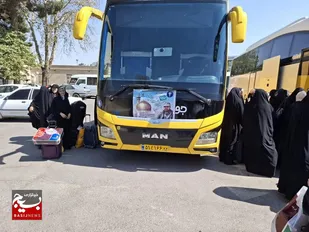 اعزام ۴۴۰ بروجردی به مناسبت میلاد پیامبر اعظم (ص) به مشهد مقدس
