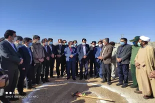 عملیات انتقال گاز به مجتمع دامداری ایزدخواست