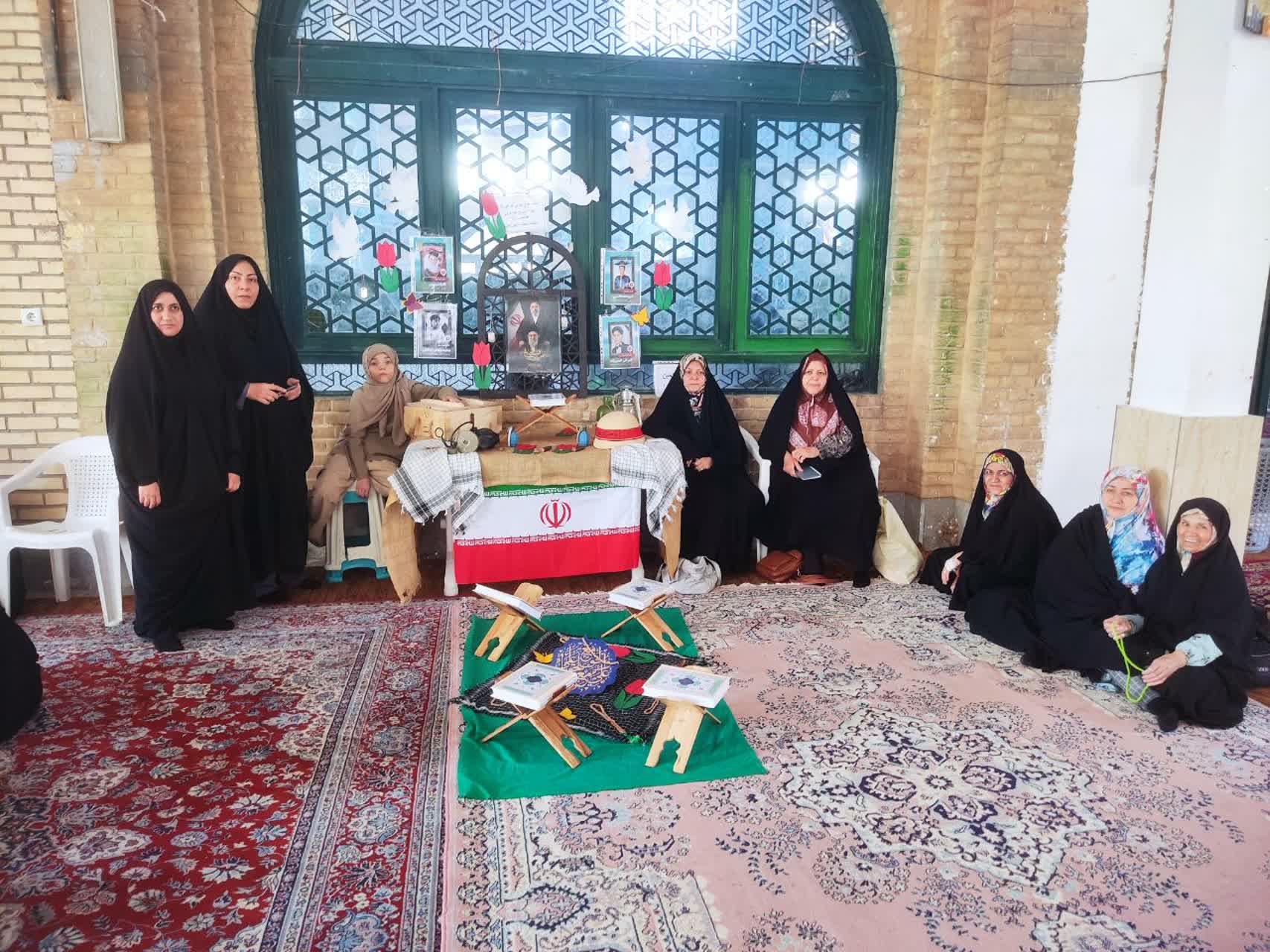 برگزاری حلقه میقات صالحین در مسجد جامع شهر محمدیه