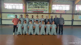 اعزام تیم فوتسال حوزه دانش آموزی شهید فهمیده سپاه ناحیه ابهر به مسابقات کشوری