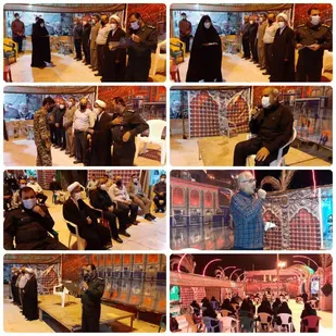 تصاویری از مراسم اختتامیه نمایشگاه هفته دفاع مقدس در شهر دیّر
