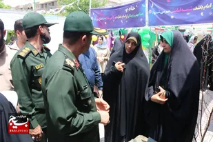 فرمانده سپاه البرز از جشن&zwnj;های مردمی غدیر بازید کرد+تصاویر