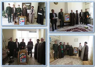 سرکشی از خانواده معظم شهدای روحانی در بروجن
