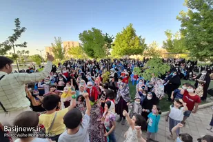 مراسم بزرگداشت هفته عفاف و حجاب در شهرک بهشتی همدان