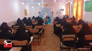 کارگاه جهاد تبیین در مدرسه علمیه خواهران شادگان