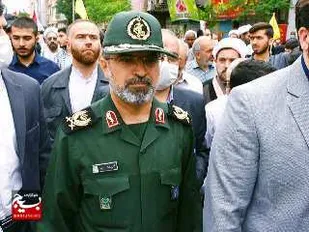 پیام قدردانی فرمانده سپاه قم از حضور حماسی و پرشور مردم در راهپیمایی ۲۲ بهمن