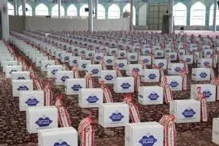 ارسال یک میلیون بسته معیشتی به مناطق محروم