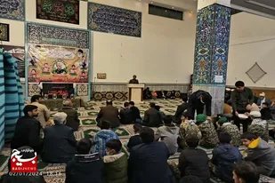 مراسم گرامیداشت سالگرد شهدای کورین در حوزه مقاومت کربلا برگزار شد