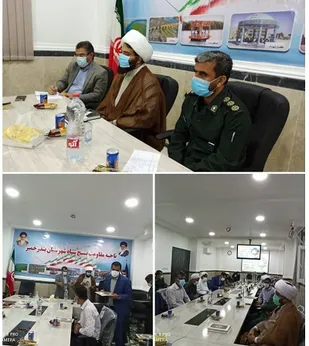 تجلیل ازمسئولین فعال هسته مصلحین  بندرخمیر