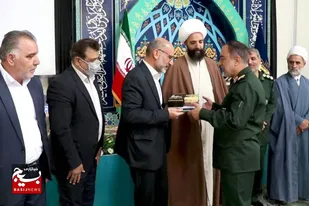 دیدار مدیر کل آموزش و پرورش خراسان جنوبی با فرمانده و کارکنان سپاه انصارالرضا (علیه&zwnj;السلام)