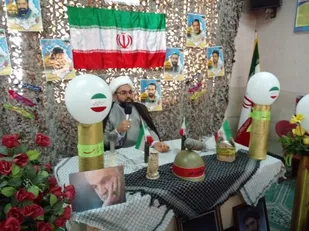 برگزاری یادواره شهدا در مدرسه بهار محله آدریان