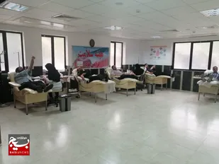 اهدا خون کارکنان سپاه میامی+ عکس و فیلم