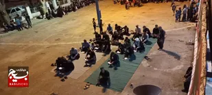 آیین شام غریبان  در گتوند برگزار شد