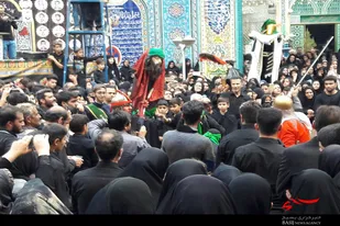 حضور پر شکوه عاشورائیان نهاوند در عاشورای حسینی