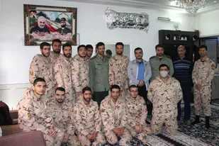 دیدار با خانواده شهید حسین هاشمیان