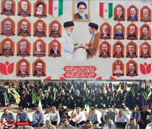 مشارکت گسترده هنرمندان بسیجی هندیجان در پویش ملی جانفدا