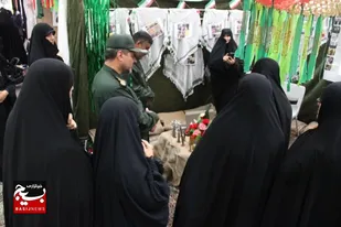 نمایشگاه پایگاه&zwnj;های اسوه ناحیه مالک&zwnj;اشتر مشهد در حسینیه امام خمینی (ره) + تصاویر