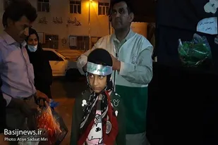 خدمت رسانی دندانپزشک جهادگر بسیجی به زائران پاکستانی