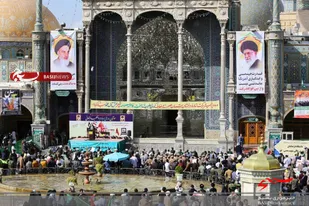مراسم بزرگداشت ۱۳ آبان ماه در قم برگزار شد