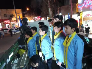 حرکت کاروان شادی شعبانیه در شاهرود+ تصاویر
